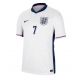 Anglia Bukayo Saka #7 Tricou Fotbal Replică European 2024 Barbati Acasa